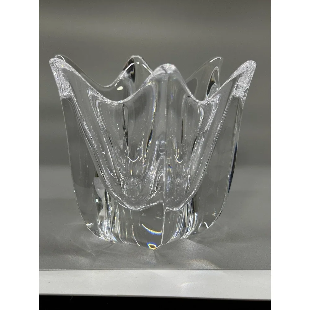 Vintage Orrefors Crystal‎ Bowl Signed